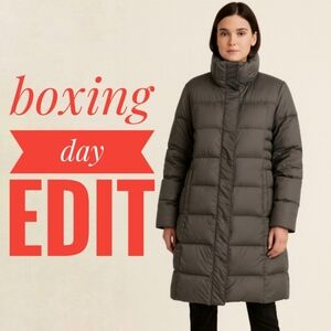 BOXING DAY EDIT Patagonia Down With It Parka Dark Grey Small